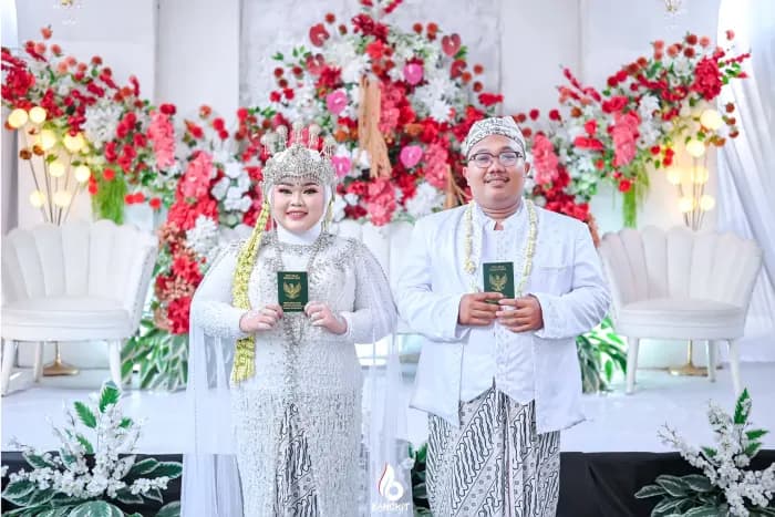 Contoh hasil Akad Nikah Only Paket 1